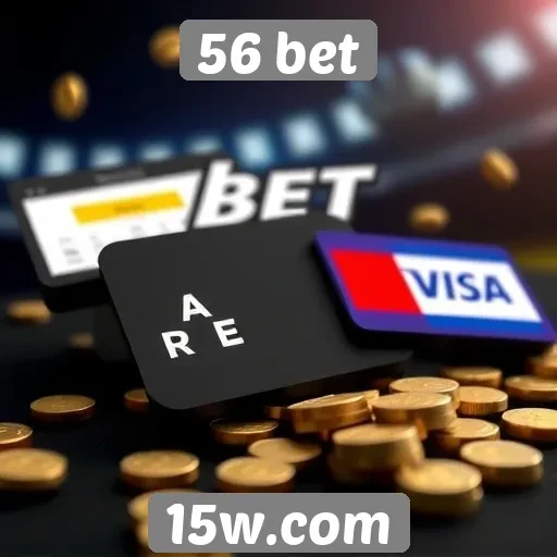 Explorando os métodos de pagamento disponíveis na 56 bet